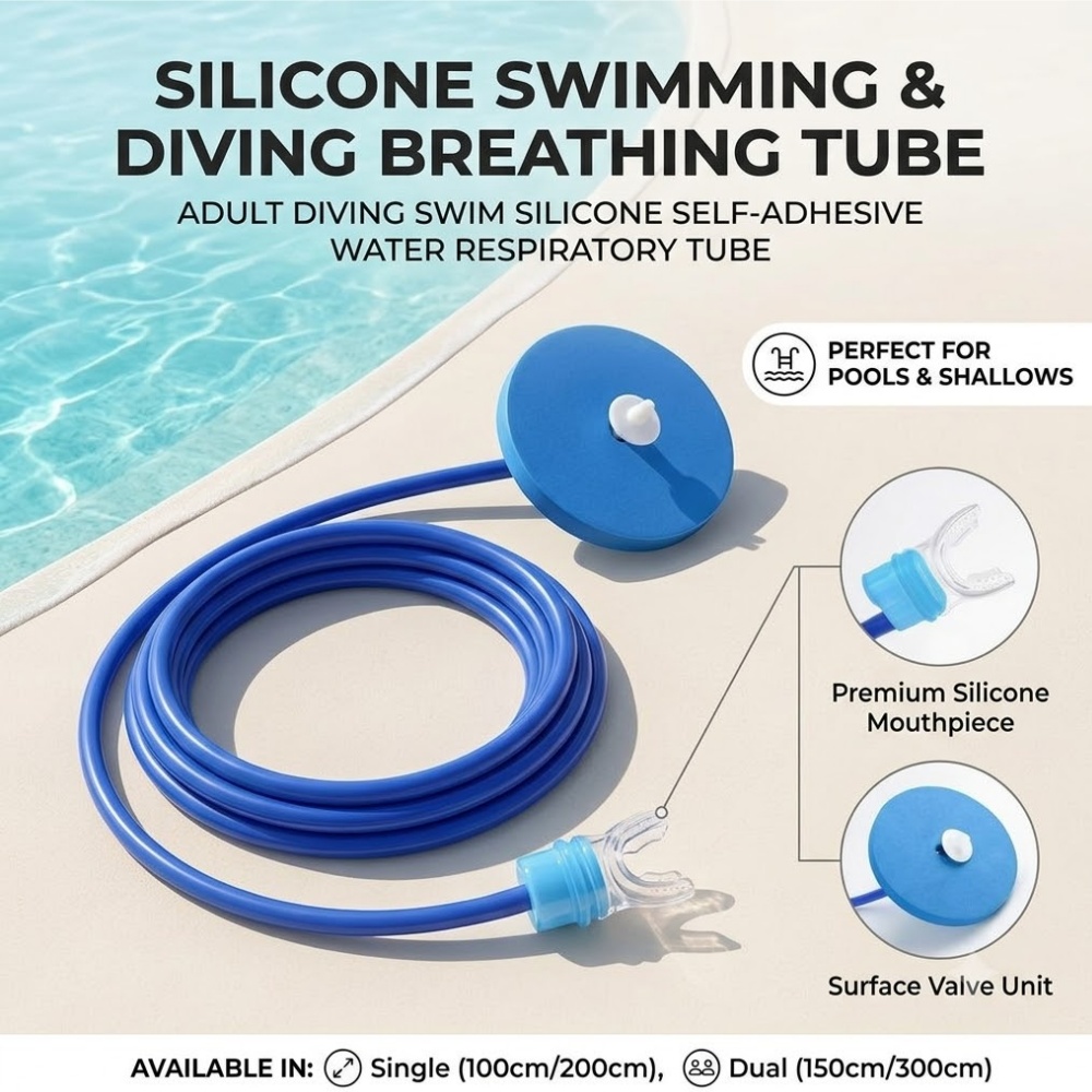 Adult Diving Swim Silicone Wat - Aquatic Diving review and price