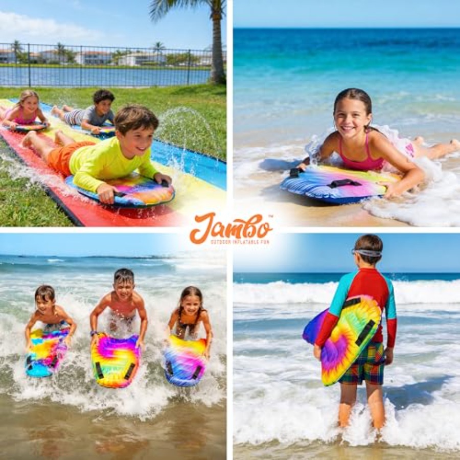 4 Pack Inflatable Surf Body Bo - Bodyboard Boogie Board review and price