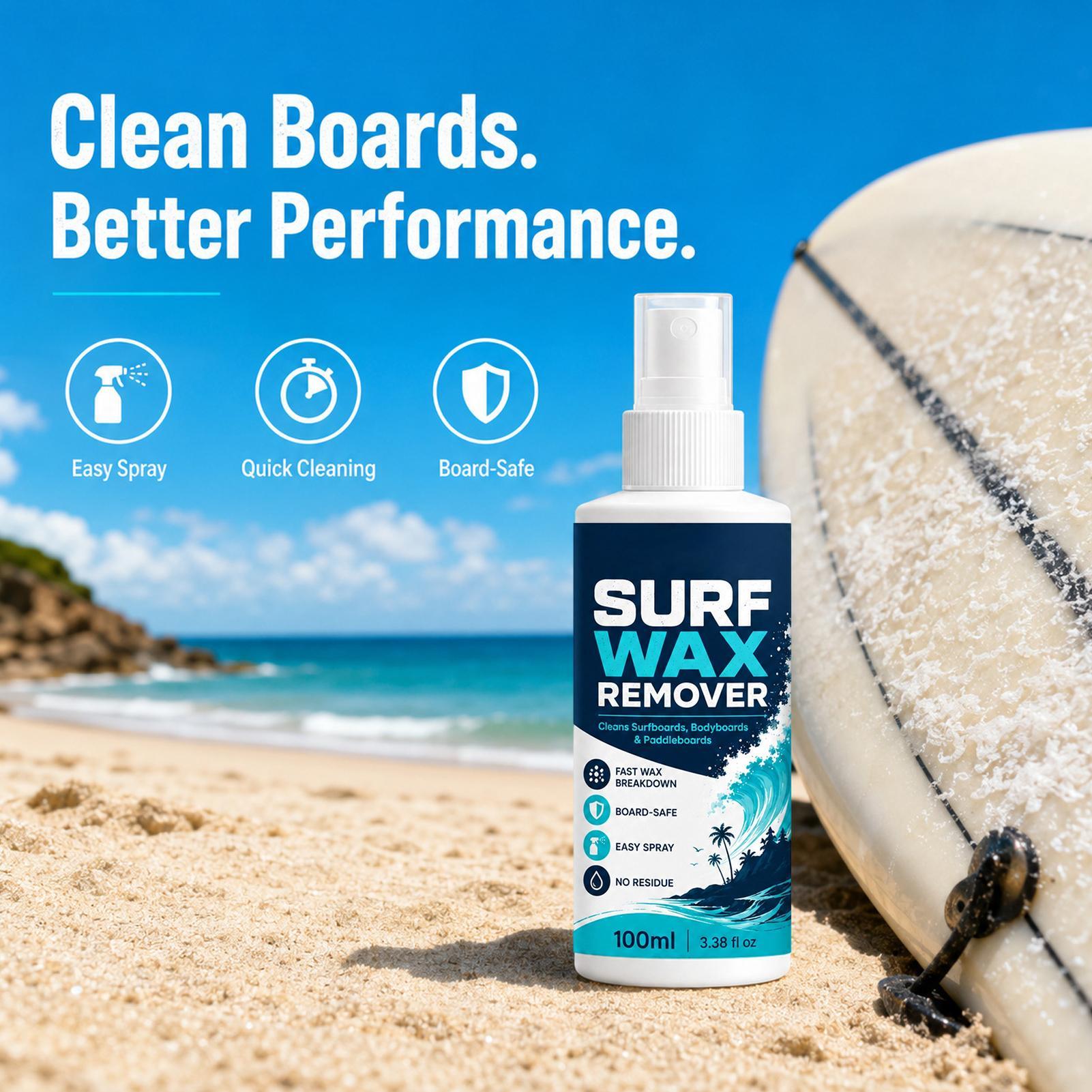 Surf Wax Cleaner Portable Eco- - Surfboard Wax Tropical review and price