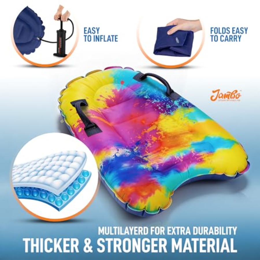 4 Pack Inflatable Surf Body Bo - Bodyboard Boogie Board review and price